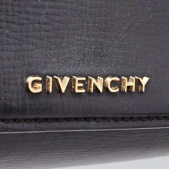 Givenchy Black Grained Leather Pandora Box Mini Crossbody Bag - Picture 6 of 10